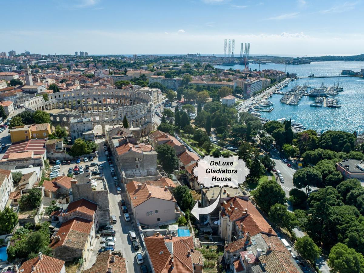 Deluxe Gladiators House - Parking Included Pula Exterior foto